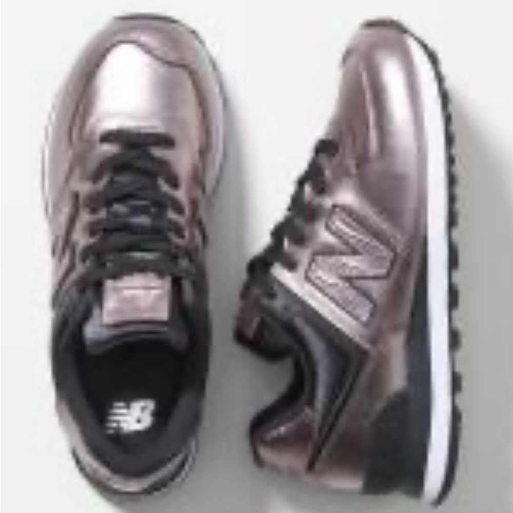 New Balance 574 Metallic Womens Sneakers